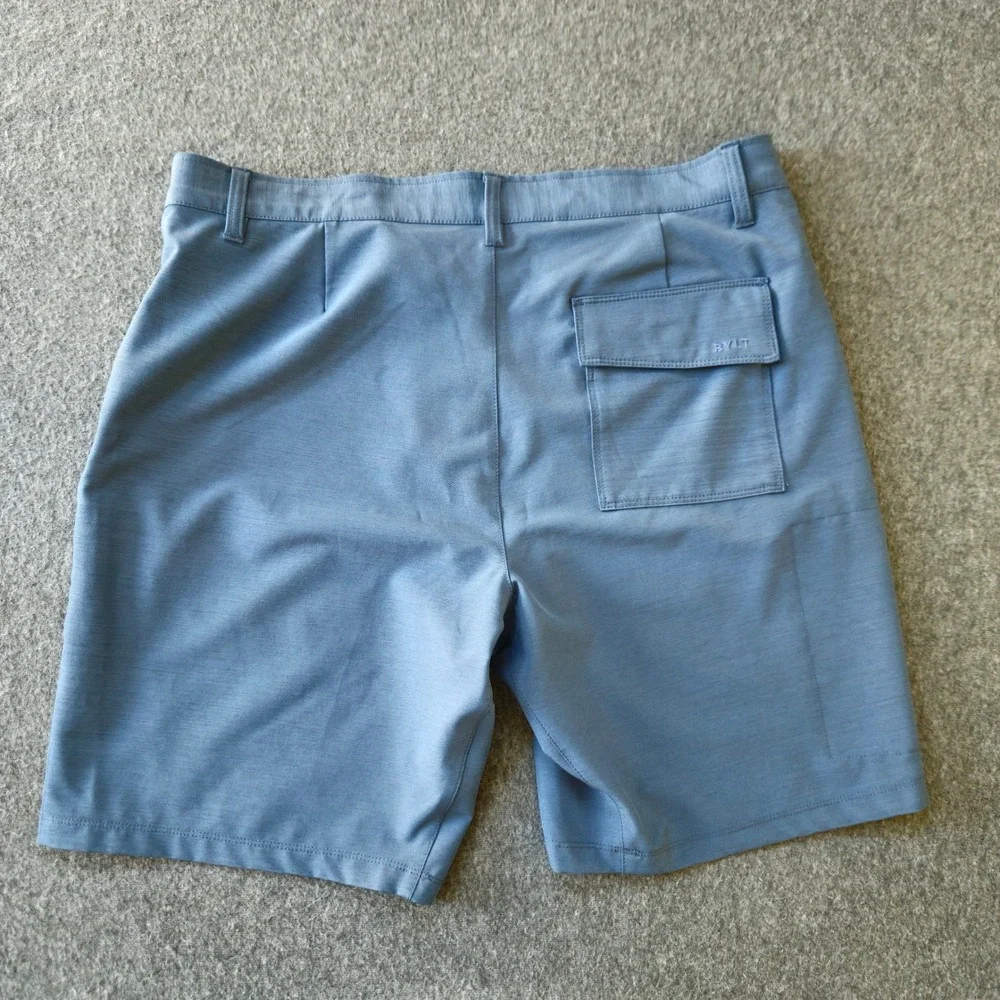 BYLT Kinetic Short Mens XXL Navy Performance Activewear EUC Wicking Golfcore